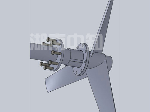 新型槳葉連接形式